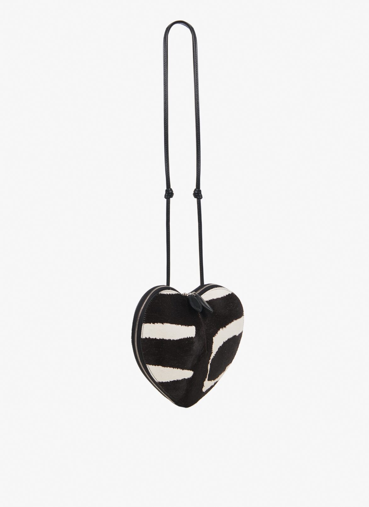Le Cœur bag in calfskin ALAÏA WHITE/BLACK LE CŒUR BAG IN CALFSKIN